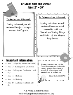 6A Math and Science - adprimacharterschools.org