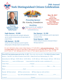 event invitation - New Birth of Freedom Council