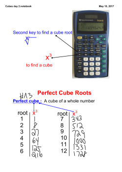 Cubes day 2.notebook