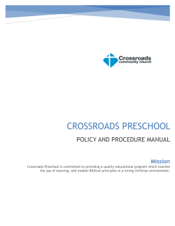 crossroads preschool - Crossroads Community Church