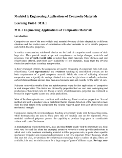 Engineering Applications of Composite Materials