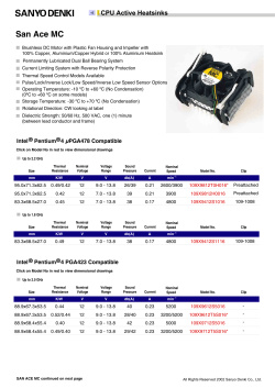 CPU Active Heatsinks
