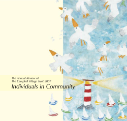 Camphill Village Trust Annual Review 2007