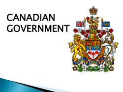CANADIAN GOVERNMENT