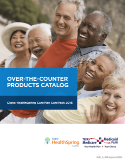 over-the-counter products catalog