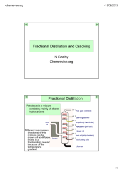 4.distillation and cracking