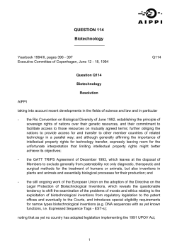 QUESTION 114 Biotechnology