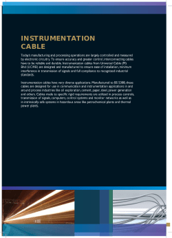 instrumentation cable