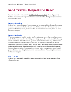 Sand Travels: Respect the Beach