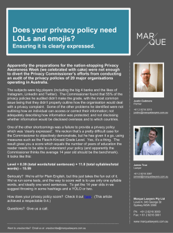 Does your privacy policy need LOLs and emojis?