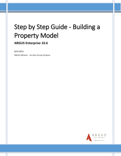 Review Draft Building a Property Asset Model Quick Reference Guide