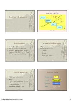 Common Methodologies