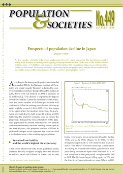 POPULATION SOCIETIES