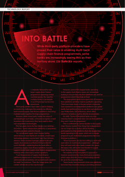 While third-party platform providers have proved their value in