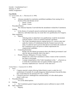 US Term Limits, Inc. v. Thornton (US 1995)
