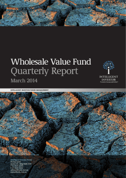 March - Macro Capital Limited