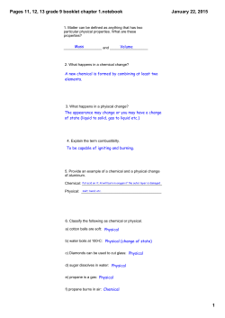 Questions for Chapter 1