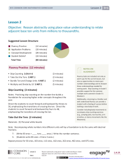 Lesson 2 - Romeo Community Schools