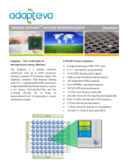 (E64G401) Datasheet