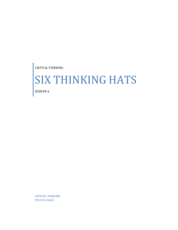 six thinking hats
