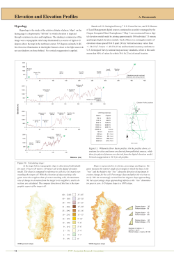 Elevation and Elevation Profiles