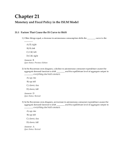 Economics of Money, Banking, and Financial Markets, 8e