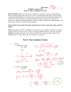MathB1b Exam 4 Polar Coord ch8 KEY.jnt