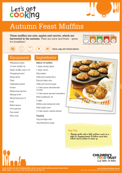 Autumn Feast Muffins