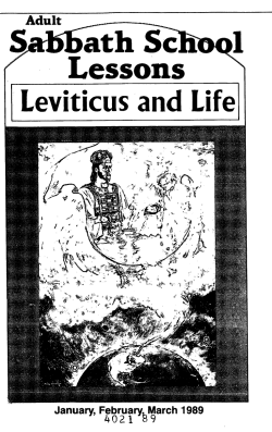 Leviticus and Life