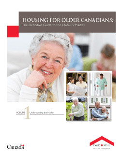 Housing for Older Canadians