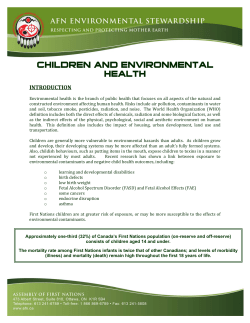 Children and Environmental Health