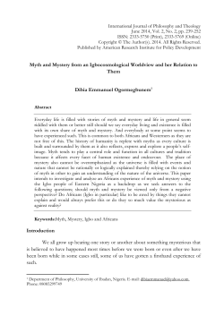 Full Text  - International Journal of Philosophy and Theology