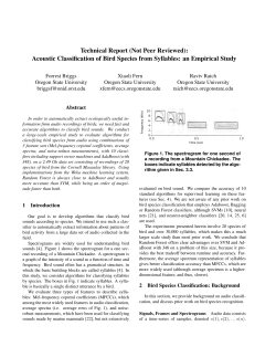 Technical Report (Not Peer Reviewed)