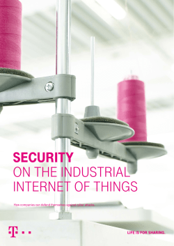 Security on the industrial Internet of Things