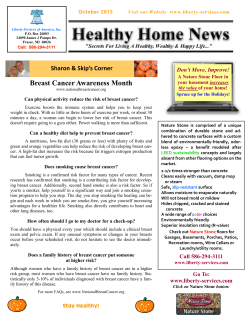 Breast Cancer Awareness Month