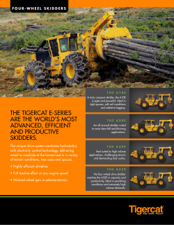 the tigercat e-series are the world`s most advanced, efficient and