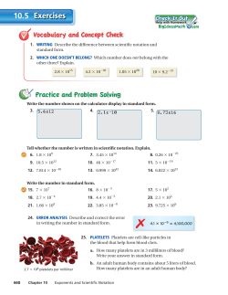 Exercises 10.5
