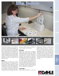 Office Products - Dahle North America, Inc