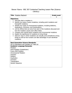 BSC 307 5-E Model Lesson Plan Form