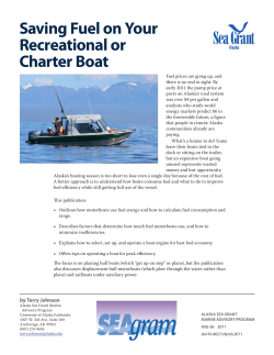 Saving Fuel on Your Recreational or Charter Boat