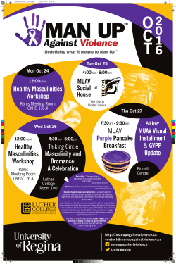 MUAV-Poster-Oct-2016-v2 - University of Regina Nursing Students