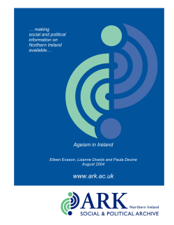 Ageism in Northern Ireland