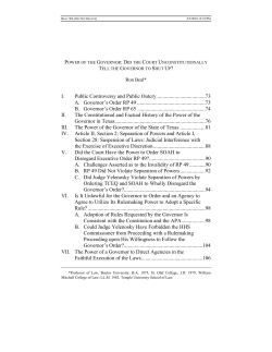 I. Public Controversy and Public Outcry