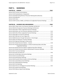 part 3. markings - Virginia Department of Transportation