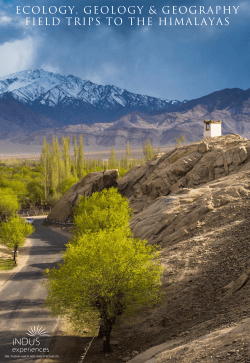 Field Trips to The Himalayas