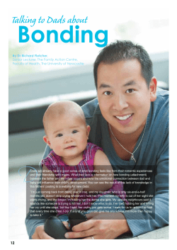 Talking to Dads about Bonding