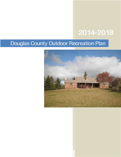 Douglas County Outdoor Recreation Plan