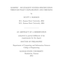 MASSPEC - K-REx - Kansas State University