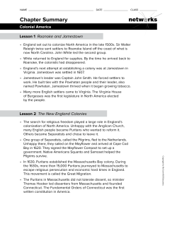 Chapter Summary