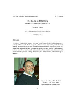 The Eagle and the Dove